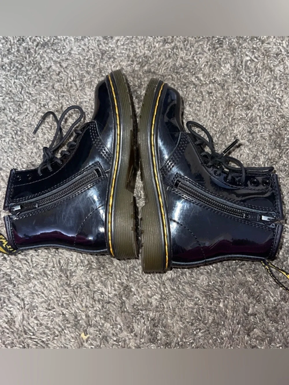 Dr.Martens 15373 Toddlers Airway Bouncing Soles Toddler Boots Sz 9